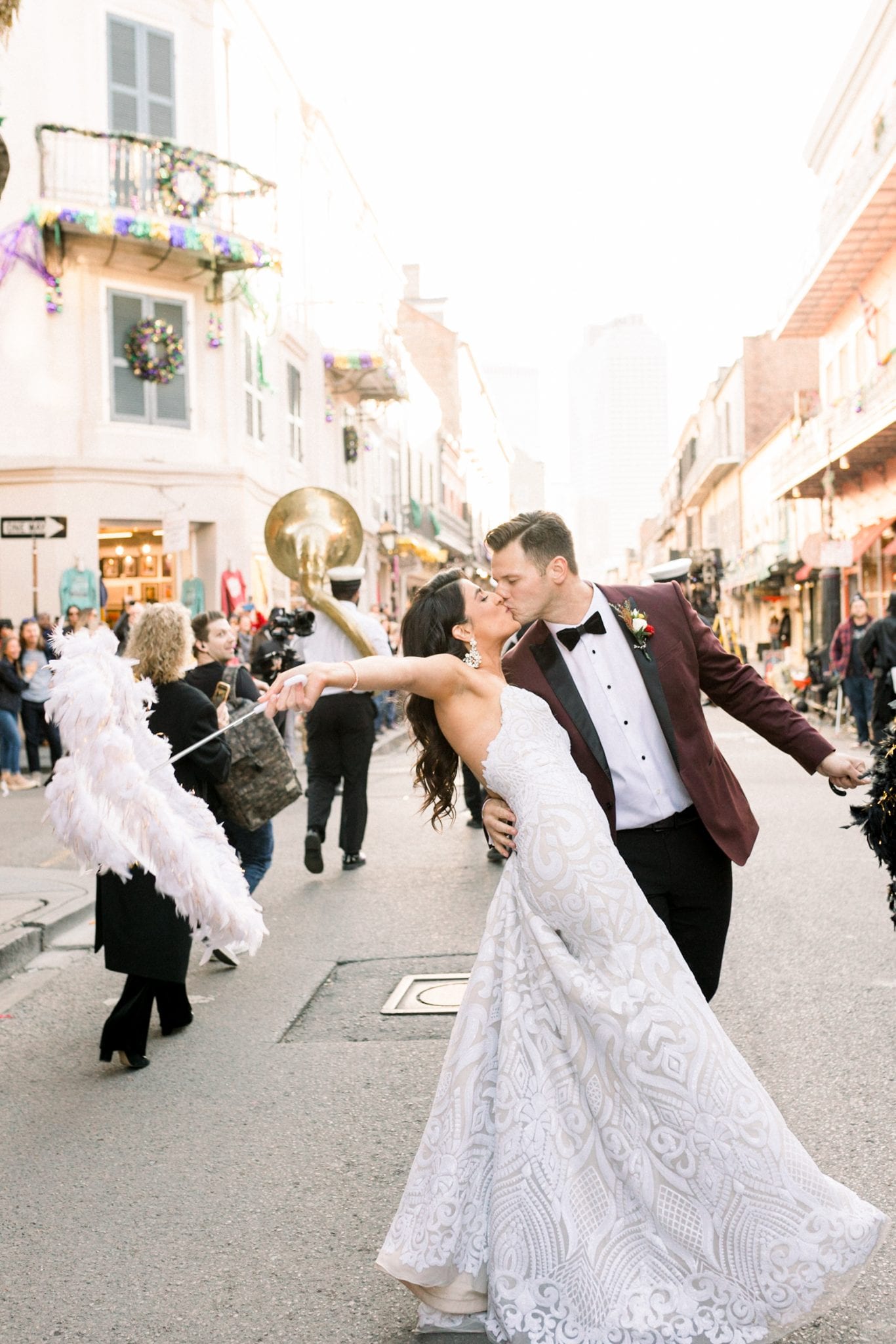Second line in New Orleans